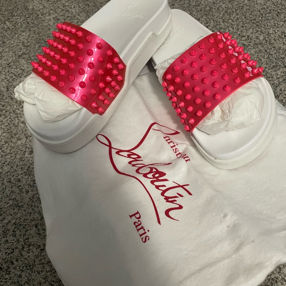 Christian Louboutin Pool Fun Donna Flat size 37